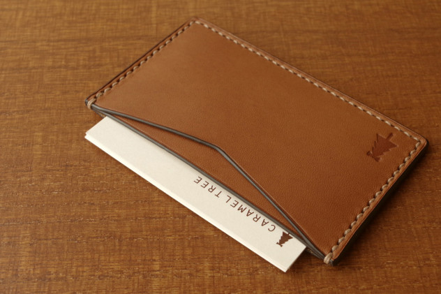 Business-Card-Case（slim-type）brown